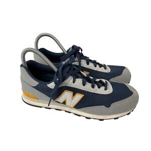 New Balance 515 Shoes Boys Size 7 Navy Blue Gray Running Retro Sneakers